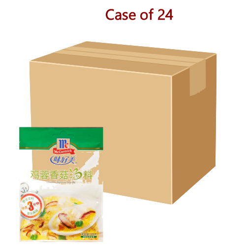 McCormick Chicken & Mushroom Soup Mix-味好美雞蓉香菇湯料-35g-STK216-24