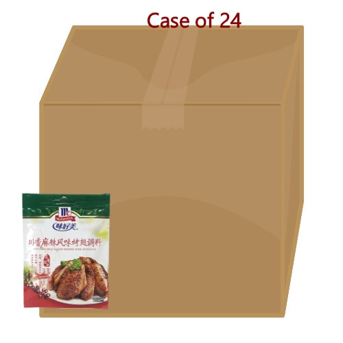 McCormick Szechuan Mala Roasted Wings Seasoning-味好美川香麻辣風味雞翅調料-35g-SEA226-24