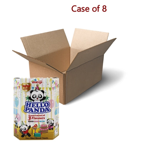 Meiji Hello Panda Biscuits - Assorted Flavour-明治熊貓混合味夾心餅乾-10_26g-BISMJ122-8