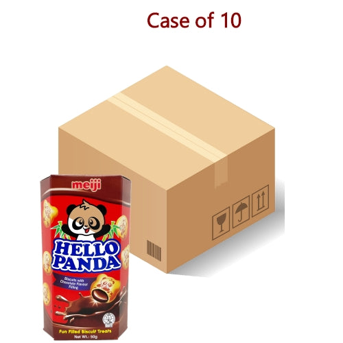 갤러리 뷰어에 이미지 로드, Meiji Hello Panda Biscuits - Chocolate - 50g-明治熊貓巧克力味夾心餅乾-50g-BISMJ117-10
