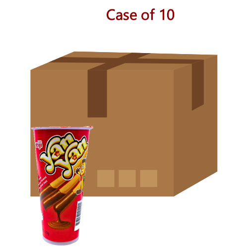 Meiji Yan Yan Dip Biscuit - Chocolate-明治巧克力味餅乾棒-50g-BISMJ210-10