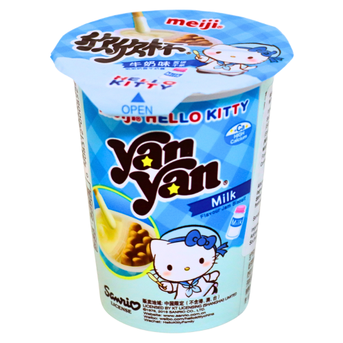 Meiji Yan Yan Dip Biscuit - Chocolate Cream Milk Flavour-明治牛奶味餅乾棒-25g-BISMJ217