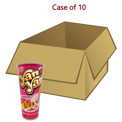 갤러리 뷰어에 이미지 로드, Meiji Yan Yan Dip Biscuit - Strawberry-明治草莓味餅乾棒-50g-BISMJ211-10
