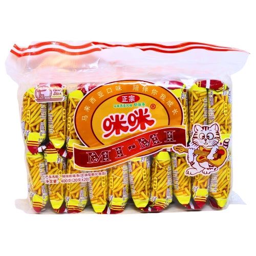 Mi Mi Prawn Flavoured Snack-咪咪-蝦味條-20_20g-SNACMM215
