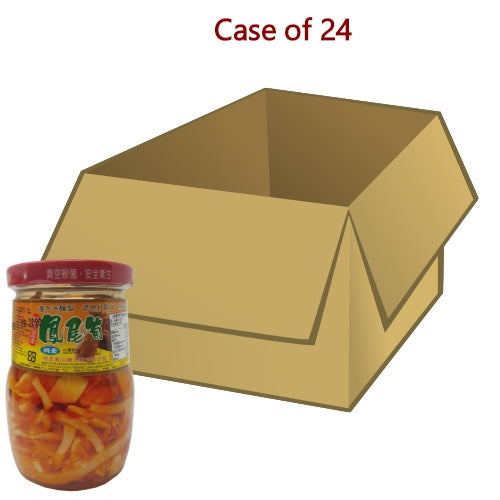 MinYuh Bamboo Shoot in Chilli Oil-明玉鳳尾筍-380g-BAM520-24