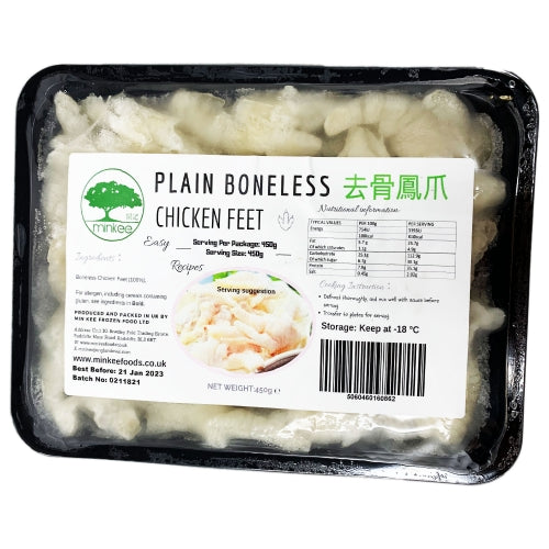Min Kee Boneless Chicken Feet-閩記去骨雞爪-450g-FMEATMK101