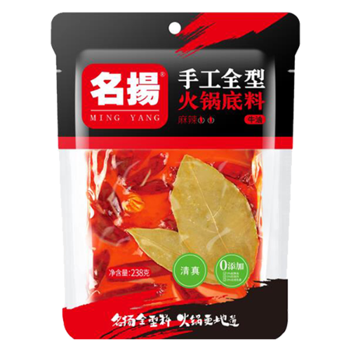 Ming Yang Spicy Hotpot Seasoning - Beef Tallow-名揚麻辣火鍋底料-牛油-238g-STK175