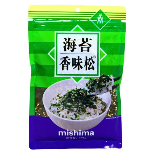 갤러리 뷰어에 이미지 로드, Mishima Furikake Noritama - Seaweed (Rice Seasoning)-海苔拌飯香松-100g-JPN642
