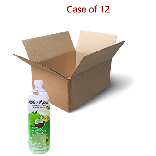 Mogu Mogu Coconut Drink with Nata De Coco-椰果椰子味飲料-1ltr-DRIMM202-12