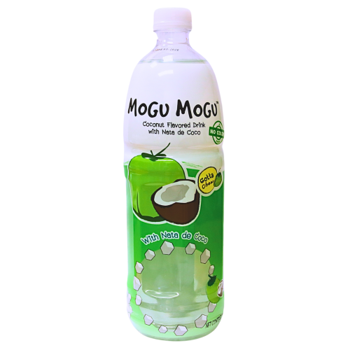 Mogu Mogu Coconut Drink with Nata De Coco-椰果椰子味飲料-1ltr-DRIMM202