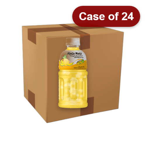 Mogu Mogu Pineapple Drink with Nata De Coco-椰果菠蘿味飲料-320ml-DRIMM110-24