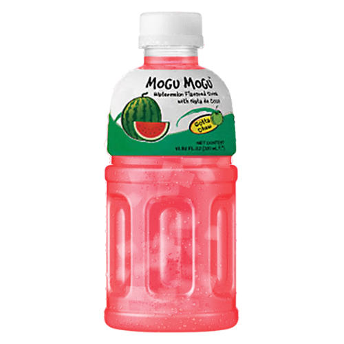 Mogu Mogu Watermelon Drink with Nata De Coco-椰果鮮西瓜味飲料-320ml-DRIMM117