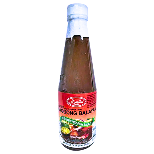 Monika Anchovy Fish Sauce (Bagoong Balayan)-菲律賓鳳尾魚魚露-340g-SAUMO101