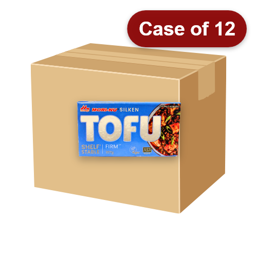 Morinaga Mori-Nu Silken Tofu - Firm (Blue)-紙盒實豆腐(藍)-307g-TOFU201A-12