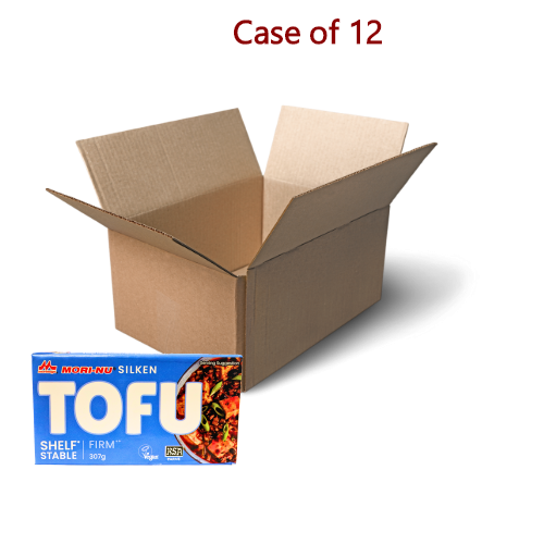 Morinaga Mori-Nu Silken Tofu - Firm (Blue)-紙盒實豆腐(藍)-307g-TOFU201A-12