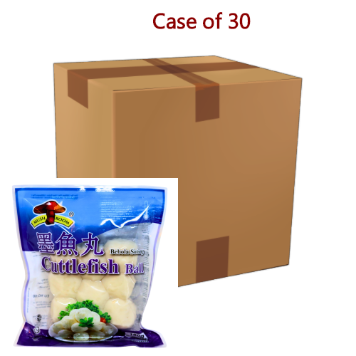 Mushroom (Chilled) Cuttlefish Ball-蘑菇牌新鮮墨魚丸-180g-FBALLMSH404-30