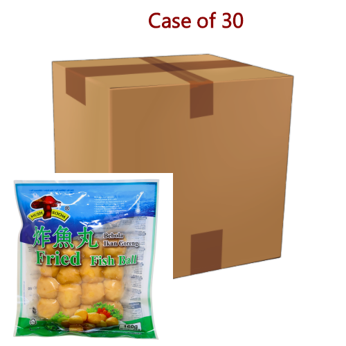 Load image into Gallery viewer, Mushroom (Chilled) Fried Fish Balls-蘑菇牌新鮮炸魚丸(小)-160g-FBALLMSH402-30
