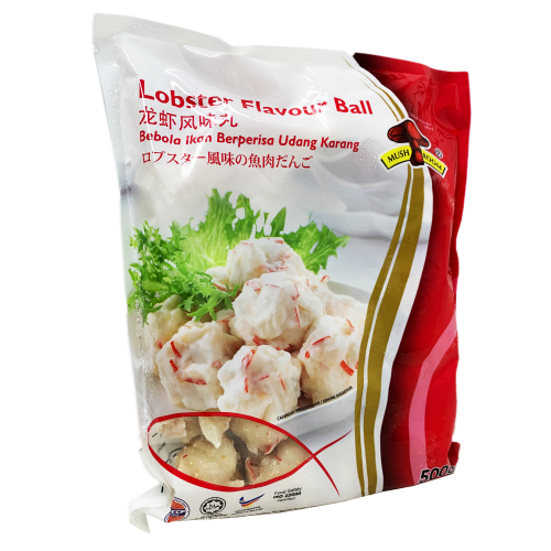Mushroom Lobster Ball - 500g-蘑菇牌龍蝦風味丸-500g-FBALLMSH202