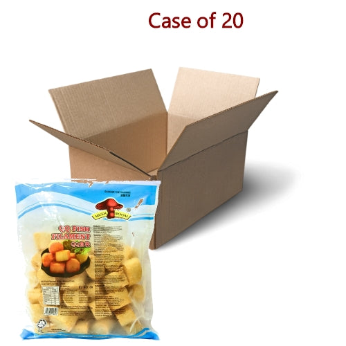 Load image into Gallery viewer, Mushroom QQ Fish Filament (Imitation Golden Scallop)-蘑菇牌QQ魚柱-500g-FBALLMSH222-20
