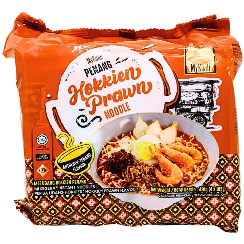 Mykuali Penang Spicy Prawn Noodle-檳城香辣蝦湯麵-4_105g-INMY102