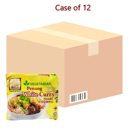 Mykuali (Vegetarian) Penang White Curry Noodle-檳城素白咖喱麵-4_110g-INMY107-12