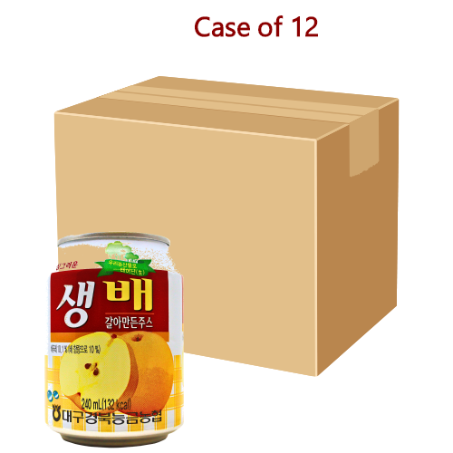 NH Crushed Pear Drink-韓國雪梨汁-240ml-DRINH101-12