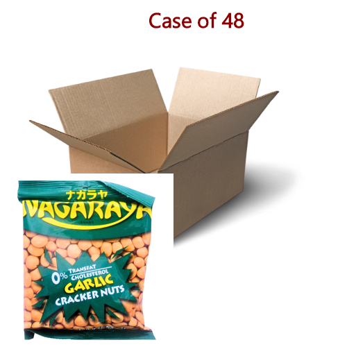 Tải hình ảnh vào trình xem Thư viện, Nagaraya Garlic Cracker Nuts-菲律賓蒜茸味花生豆-160g-PNUT422-48
