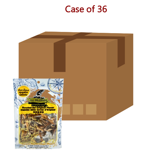 Nai Pramong Roasted Eel Original-NP 烤鰻魚原味-40g-SNACNP108-36