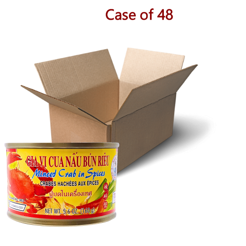 將圖片載入到圖庫檢視器中， Nang Fah Mince Crab In Spices-辣碎蟹-160g-SFD315-48
