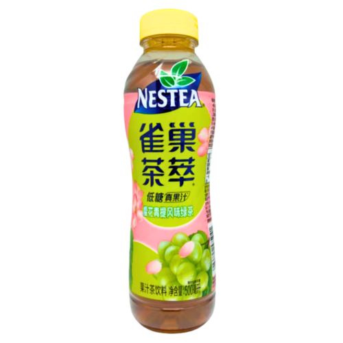 Nestea Fruit Juice - Sakura Grape & Green Tea-雀巢茶萃櫻花青提風味綠茶果汁-500ml-DRIN204