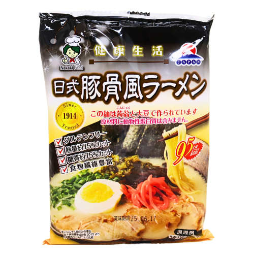 *Nichishiki Tonkotsufu Konjac Ramen 152g*-*日本純素豬骨拉麵*-152g-FNOON103