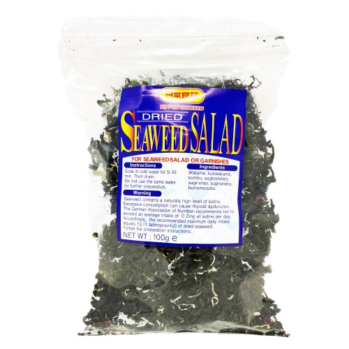 Nippon Shokken Dried Seaweed Salad (Kaiso Mixed)-日本食研沙拉海苔-100g-JPN239