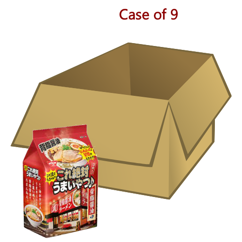 将图像加载到图库查看器中， Nissin Delicious Noodle - Seabura Soy Sauce-日清絕對好吃系列-背脂醬油-3_107g-INN703-9
