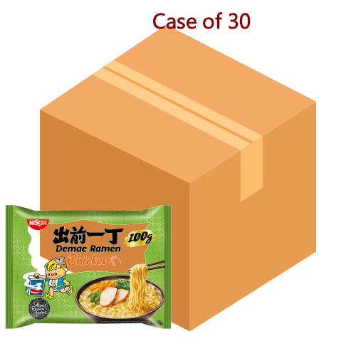 Nissin Noodles - Chicken-出前一丁雞蓉麵-100g-INN101-30