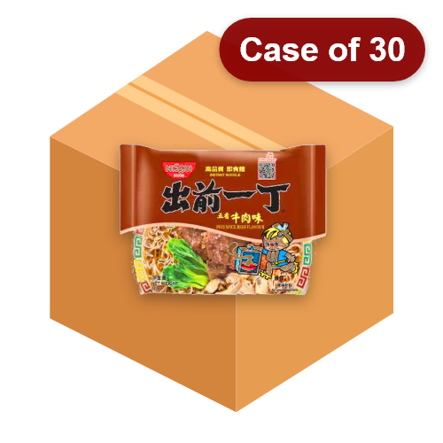 Nissin Noodles HK - Five Spice Beef-香港出前一丁五香牛肉麵-91g-INN104A-30