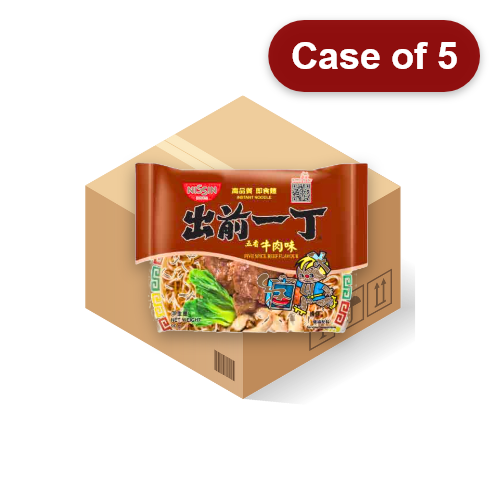 갤러리 뷰어에 이미지 로드, Nissin Noodles HK - Five Spice Beef-香港出前一丁五香牛肉麵-91g-INN104A-5
