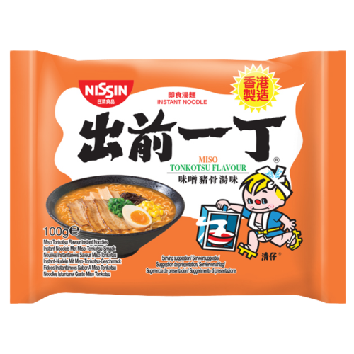 Load image into Gallery viewer, Nissin Noodles HK - Miso Tonkotsu-香港出前一丁味噌豬骨湯麵-100g-INN122
