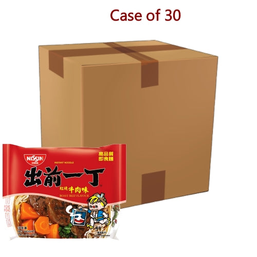Nissin Noodles HK - Roast Beef-香港出前一丁紅燒牛肉面-100g-INN110-30