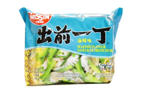 Load image into Gallery viewer, Nissin Noodles - Seafood-出前一丁海鮮面-100g-INN105

