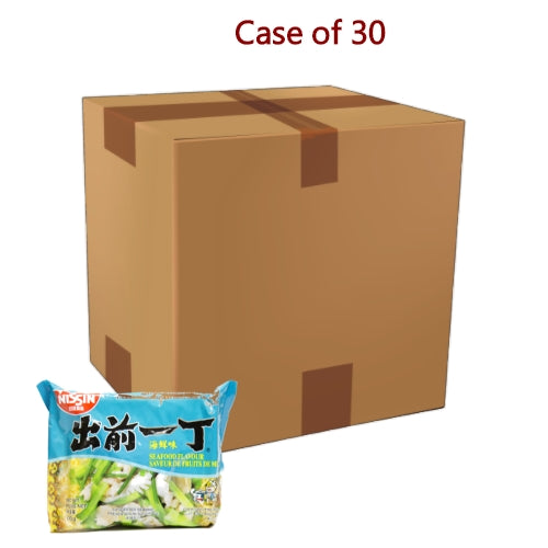 Nissin Noodles - Seafood-出前一丁海鮮面-100g-INN105-30