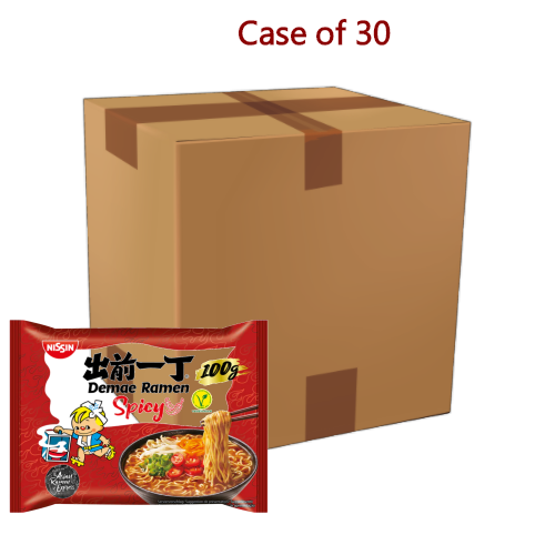 Nissin Noodles - Spicy-出前一丁香辣麵-100g-INN103-30