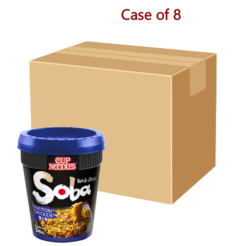 Tải hình ảnh vào trình xem Thư viện, Nissin Soba Fried Cup Noodles - Chicken Yakitori-日清串雞蕎麥杯麵-87g-INN257-8
