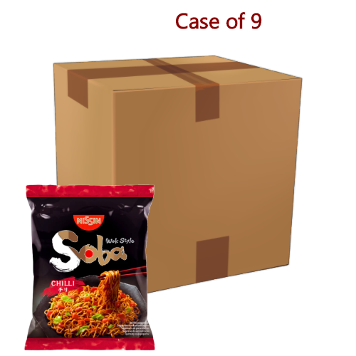 โหลดรูปภาพเข้าสู่ตัวดูแกลเลอรี, Nissin Soba Fried Noodles - Chilli-日清香辣味蕎麥麵-111g-INN157-9
