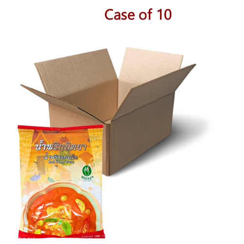 Nittaya Red Curry Paste-泰紅咖哩醬-1kg-CUR209-10