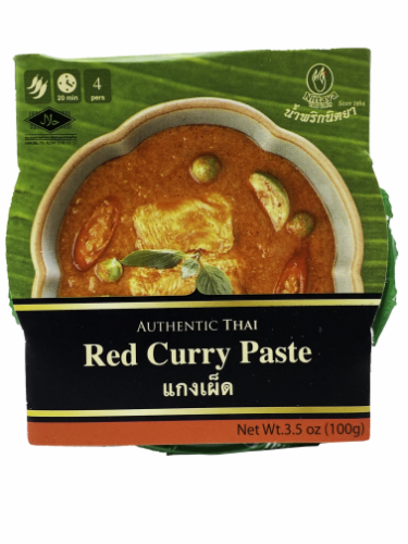 Nittaya Red Curry Paste-泰紅咖哩醬-100g-CUR246