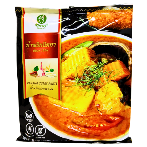Nittaya (Vegetarian) Panang Curry Paste-泰帕能咖哩醬(素)-1kg-CUR258