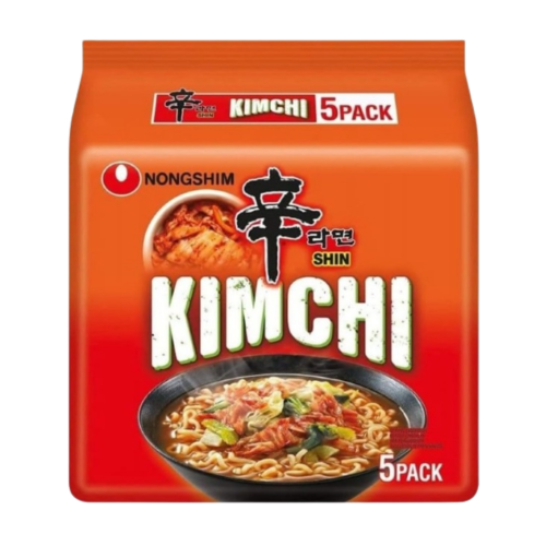Load image into Gallery viewer, Nong Shim Kimchi Ramyun (Multi Pack)-農心泡菜麵-5_120g-INNS110A
