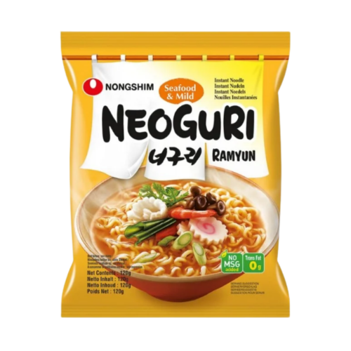 Nong Shim Neoguri Ramyun (Mild)-農心淡味海鮮麵-120g-INNS105