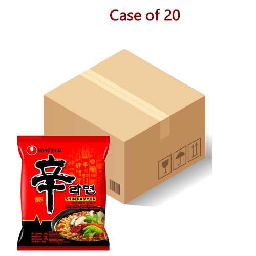 Load image into Gallery viewer, Nong Shim Noodle - Shin Ramyun (Hot &amp; Spicy)-農心辛辣麵-120g-INNS101-20
