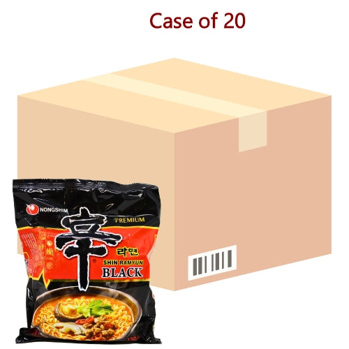 Nong Shim Premium Shin Black Ramyun-農心辛辣麵(黑色包裝)-130g-INNS111-20